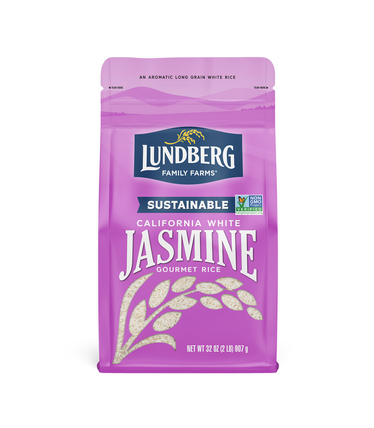 Rice, California White Jasmine, Sustainable