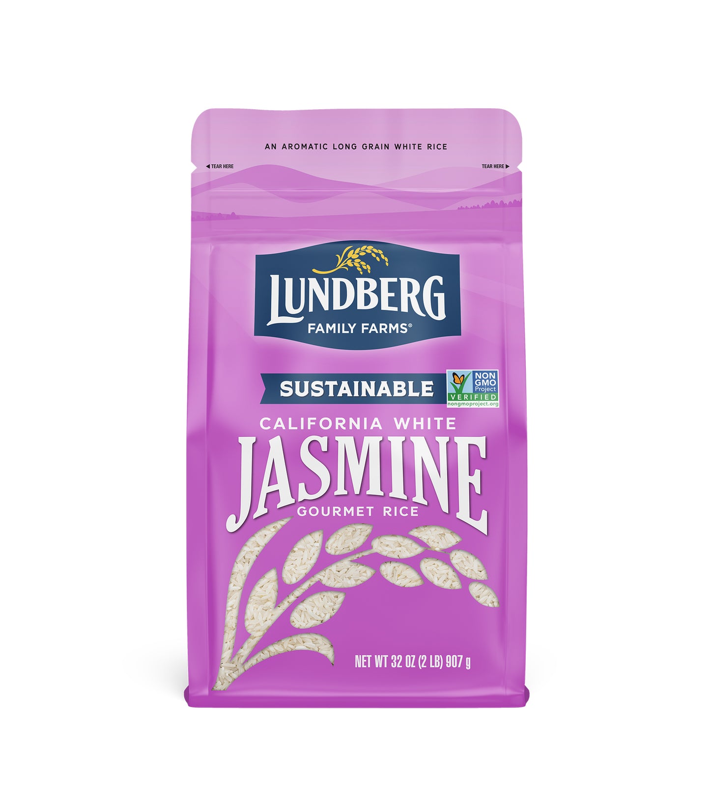 Rice, California White Jasmine, Sustainable