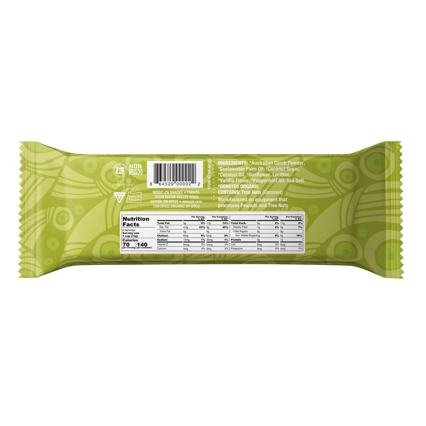 Carob Cup, Minty, Organic