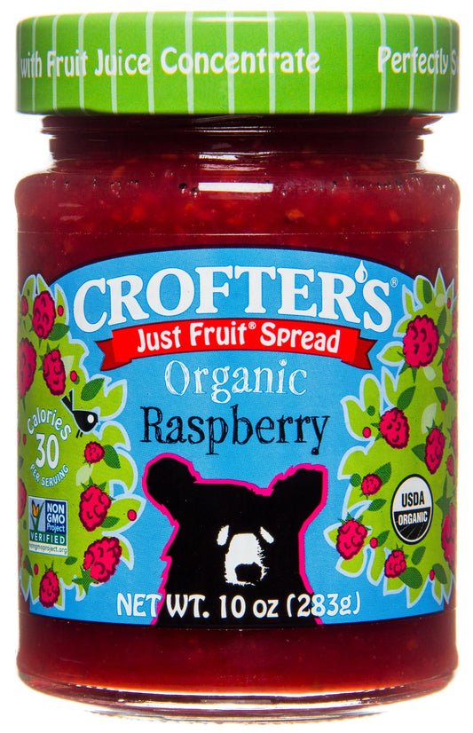 Raspberry Just Fruit Spread, Organic