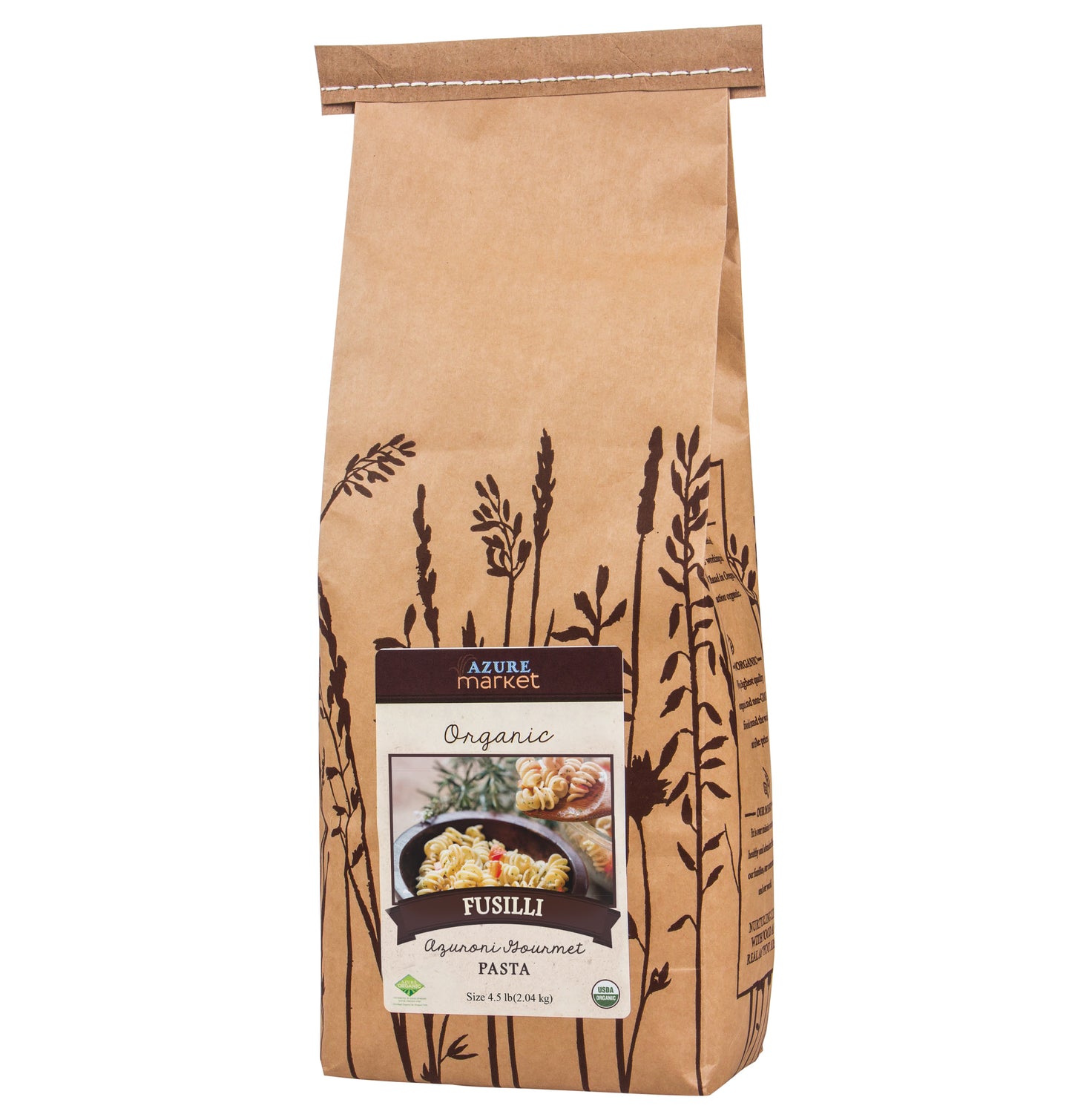 Fusilli Azuroni Gourmet Pasta, Organic