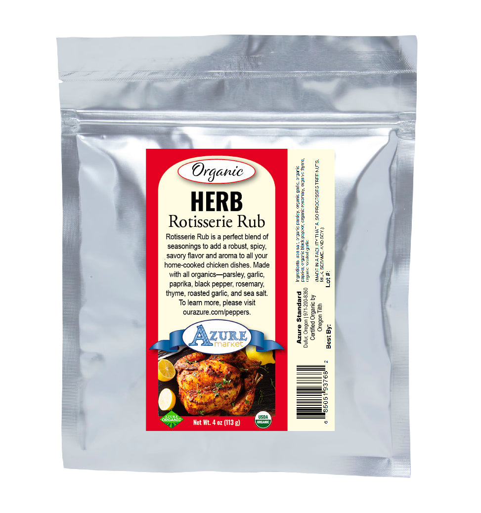 Herb, Rotisserie Rub, Organic