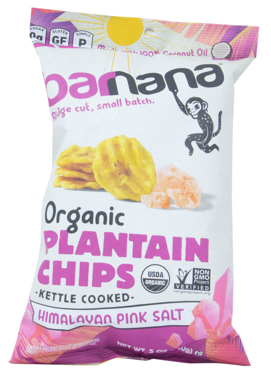 Plantain Chip, Himalayan Pink Salt, Organic