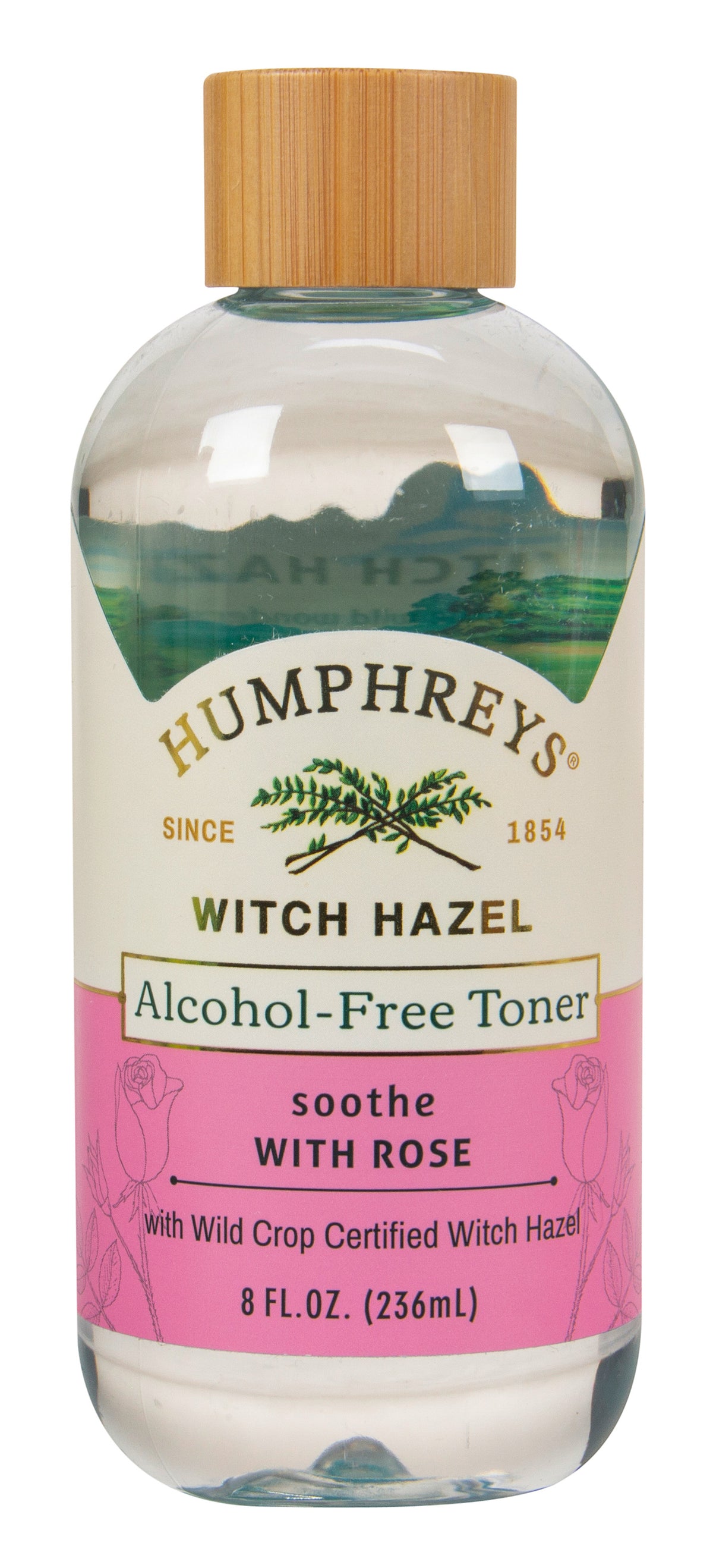 Facial Toner Witch Hazel Soothe with Rose, Alcohol Free