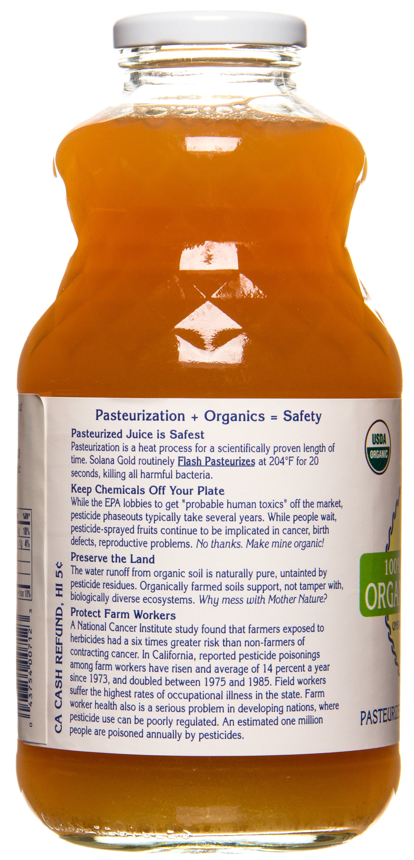 Gravenstein Apple Juice, Unfiltered, Organic