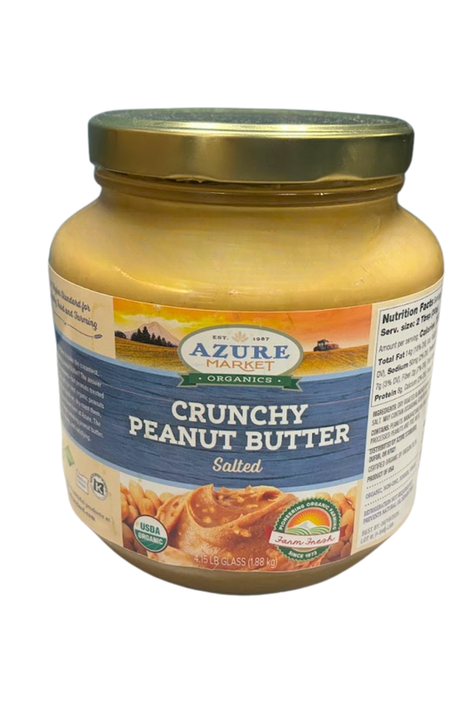 Peanut Butter, Crunchy, Salted, Organic