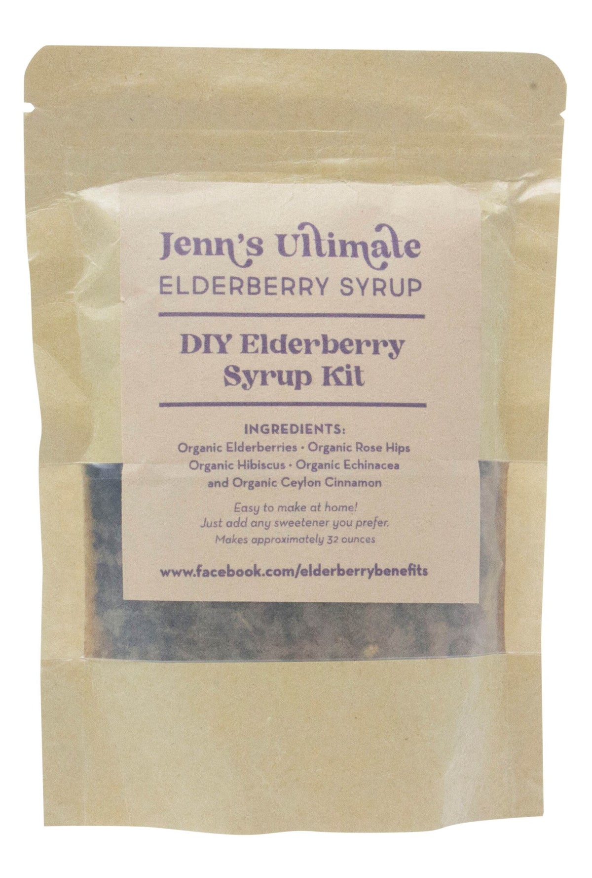 Elderberry Syrup, DIY Kit