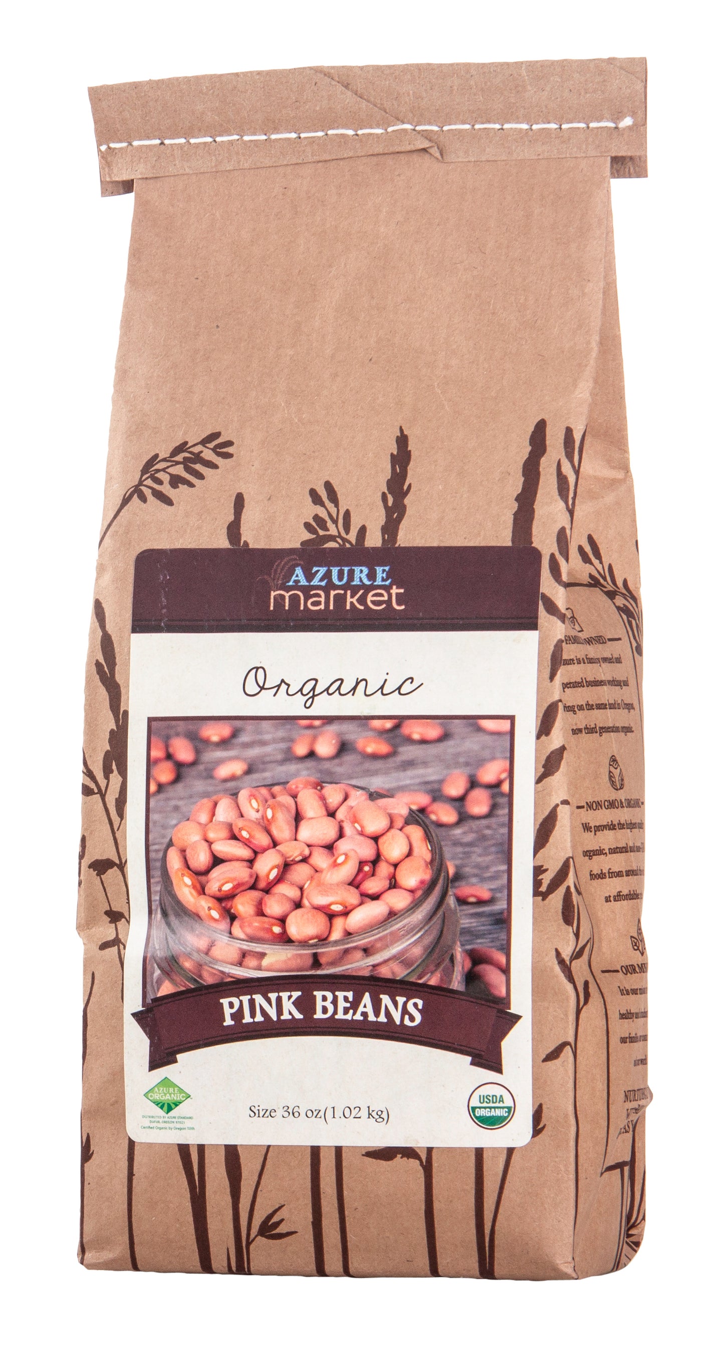 Pink Beans, Organic