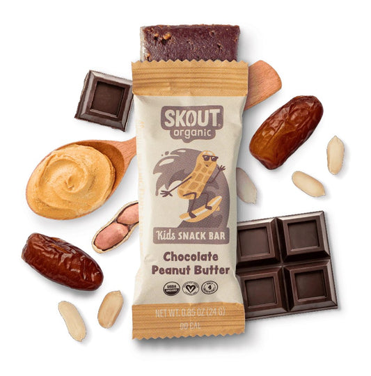 Kids Bar, Chocolate Peanut Butter, Organic