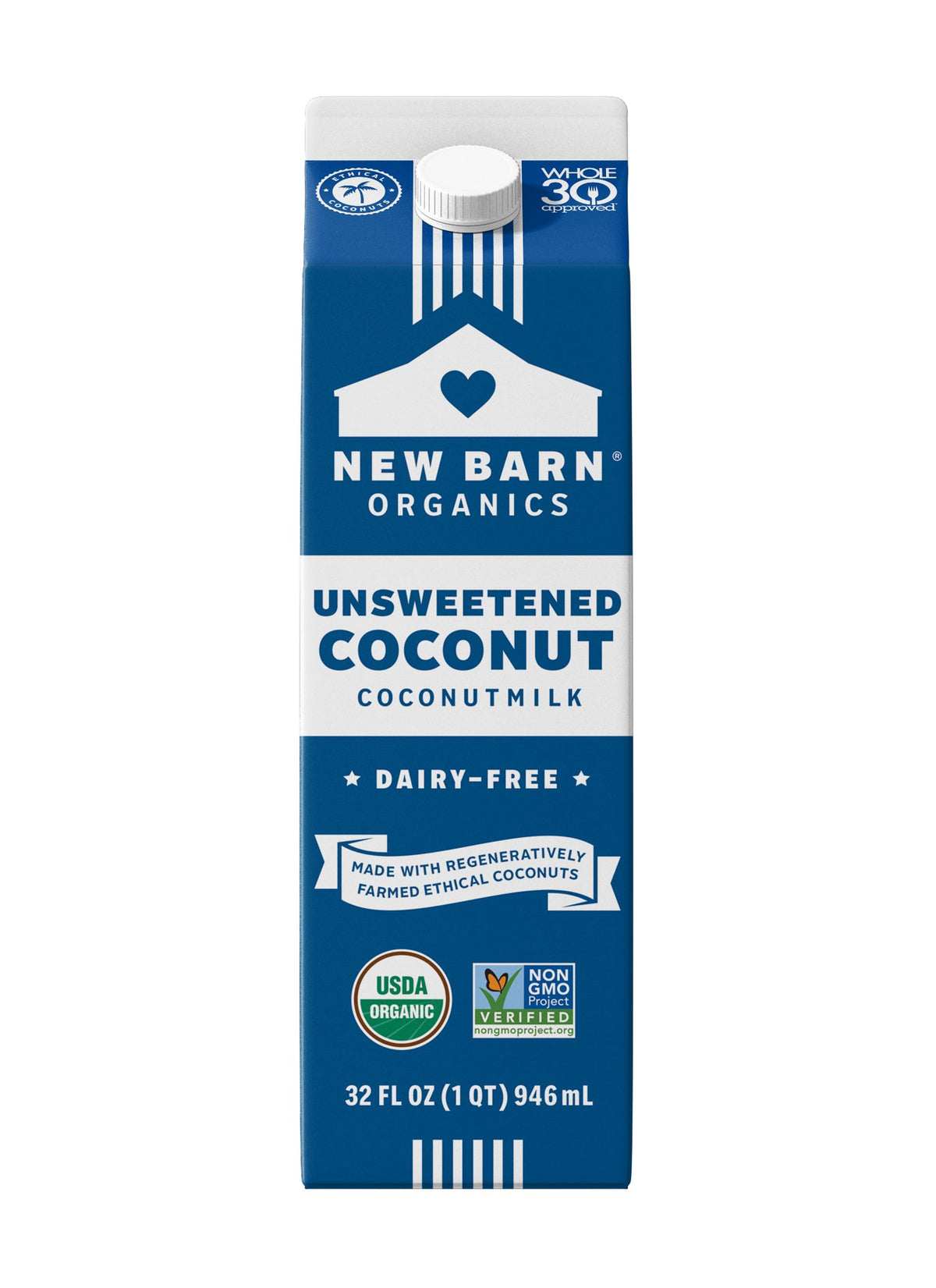 Coconut Milk, Unsweetened, Organic