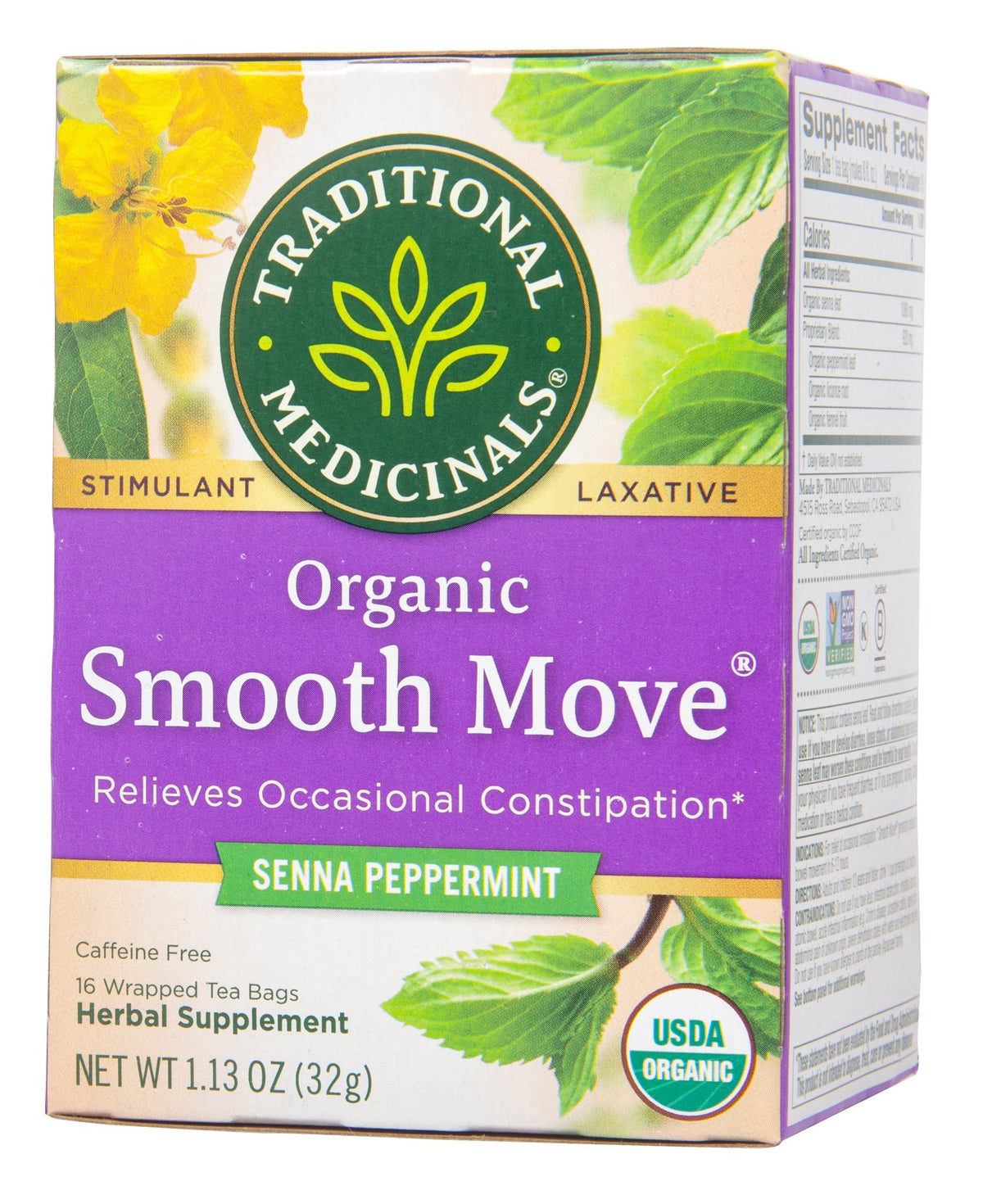 Smooth Move Peppermint Tea, Organic
