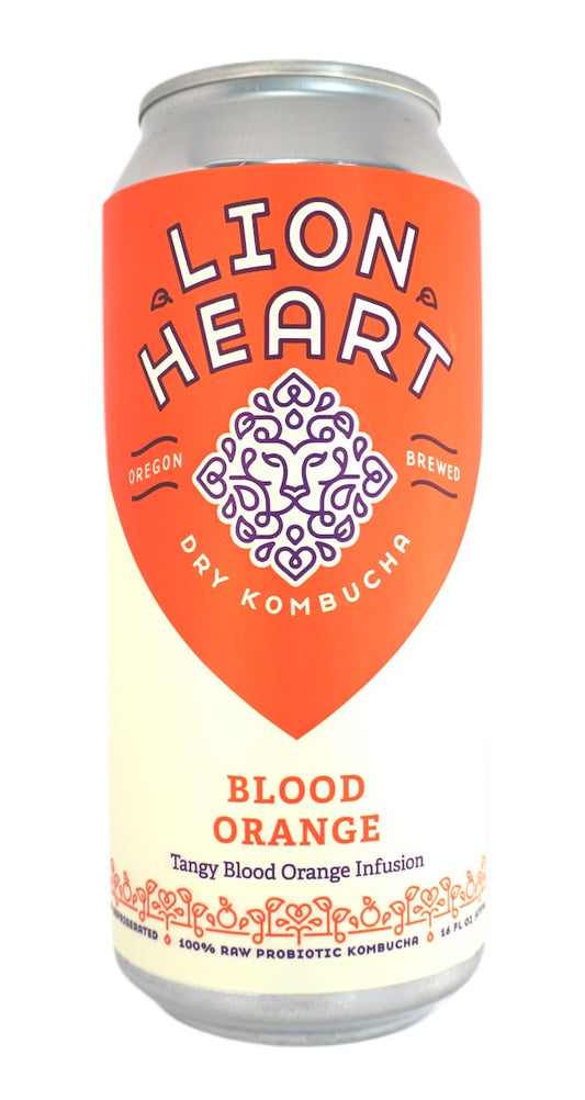 Kombucha, Blood Orange, Raw