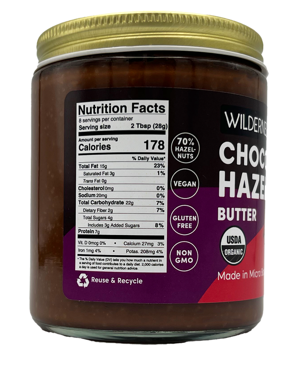 Chocolate Hazelnut Butter, Organic