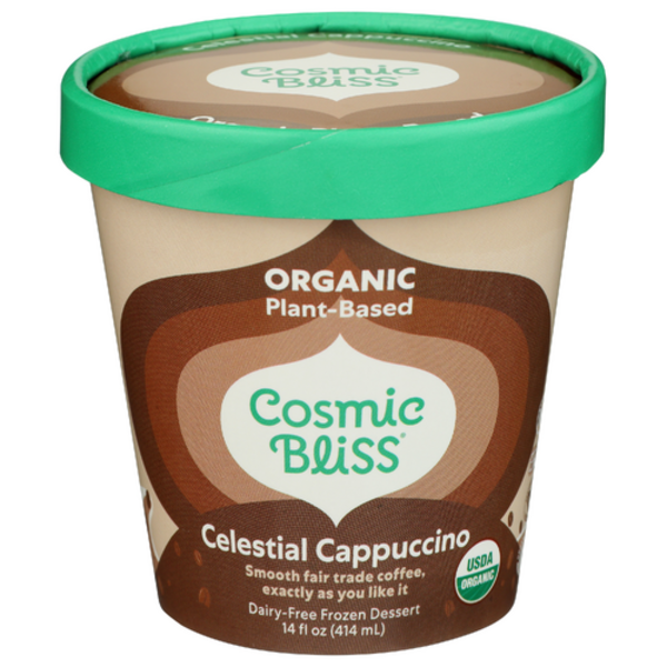 Coconut Ice Cream, Celestial Cappuccino, Frozen, Organic