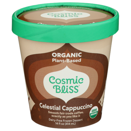 Coconut Ice Cream, Celestial Cappuccino, Frozen, Organic