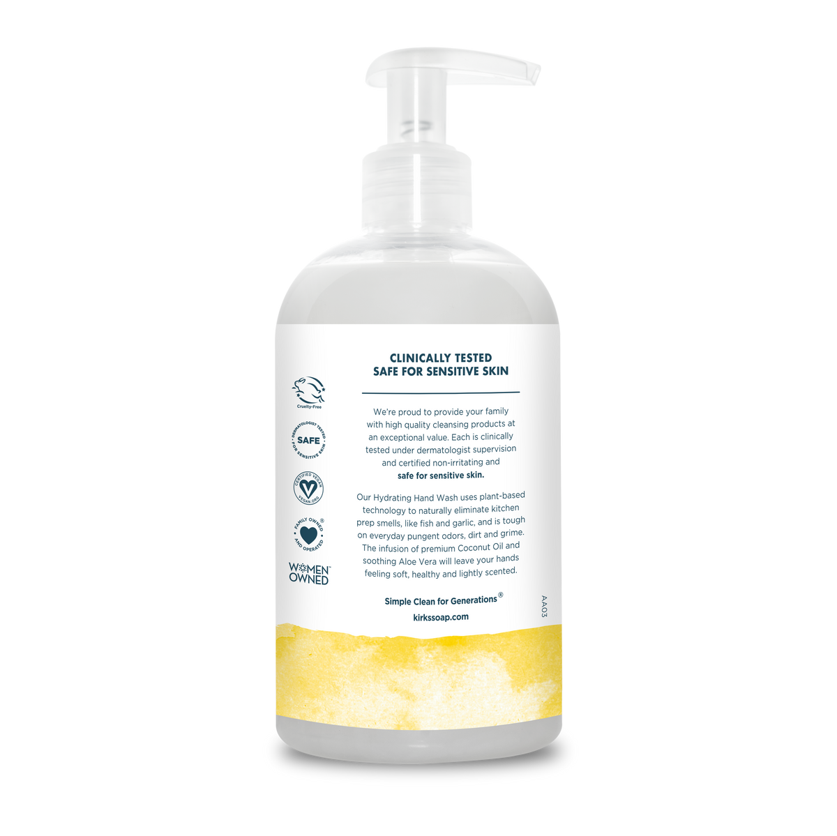 Hand Soap, Hydrating & Odor Neutralizing, Lemon & Eucalyptus
