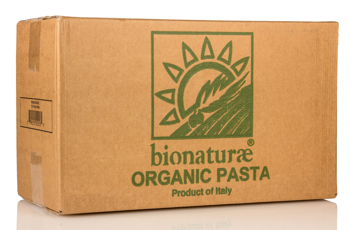 Pasta Penne Rigate, Durum Semolina, Organic
