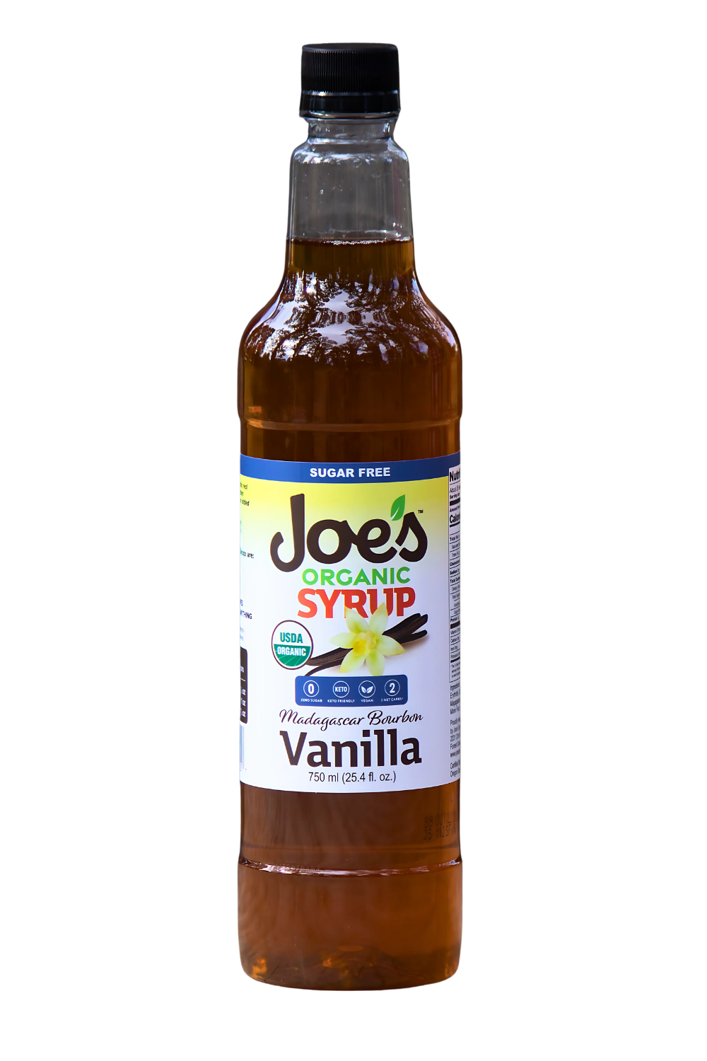 Syrup, Vanilla, Sugar Free, Organic