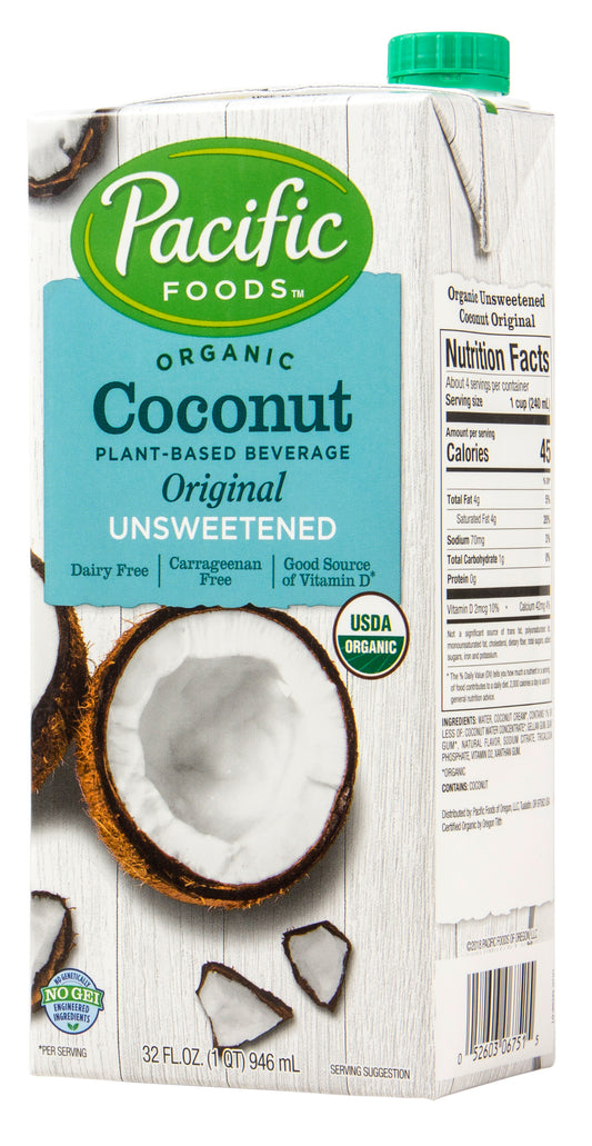 Coconut Beverage Unsweetened, Original, Organic