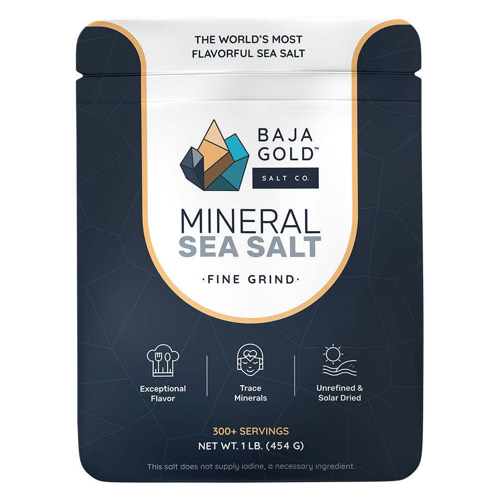 Mineral Sea Salt, Fine Grind