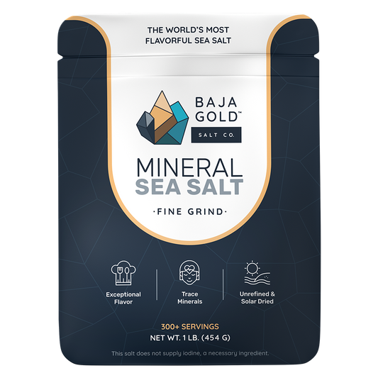 Mineral Sea Salt, Fine Grind