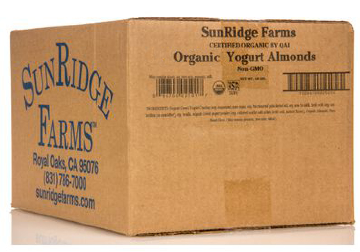 Almonds, Yogurt Covered, Organic