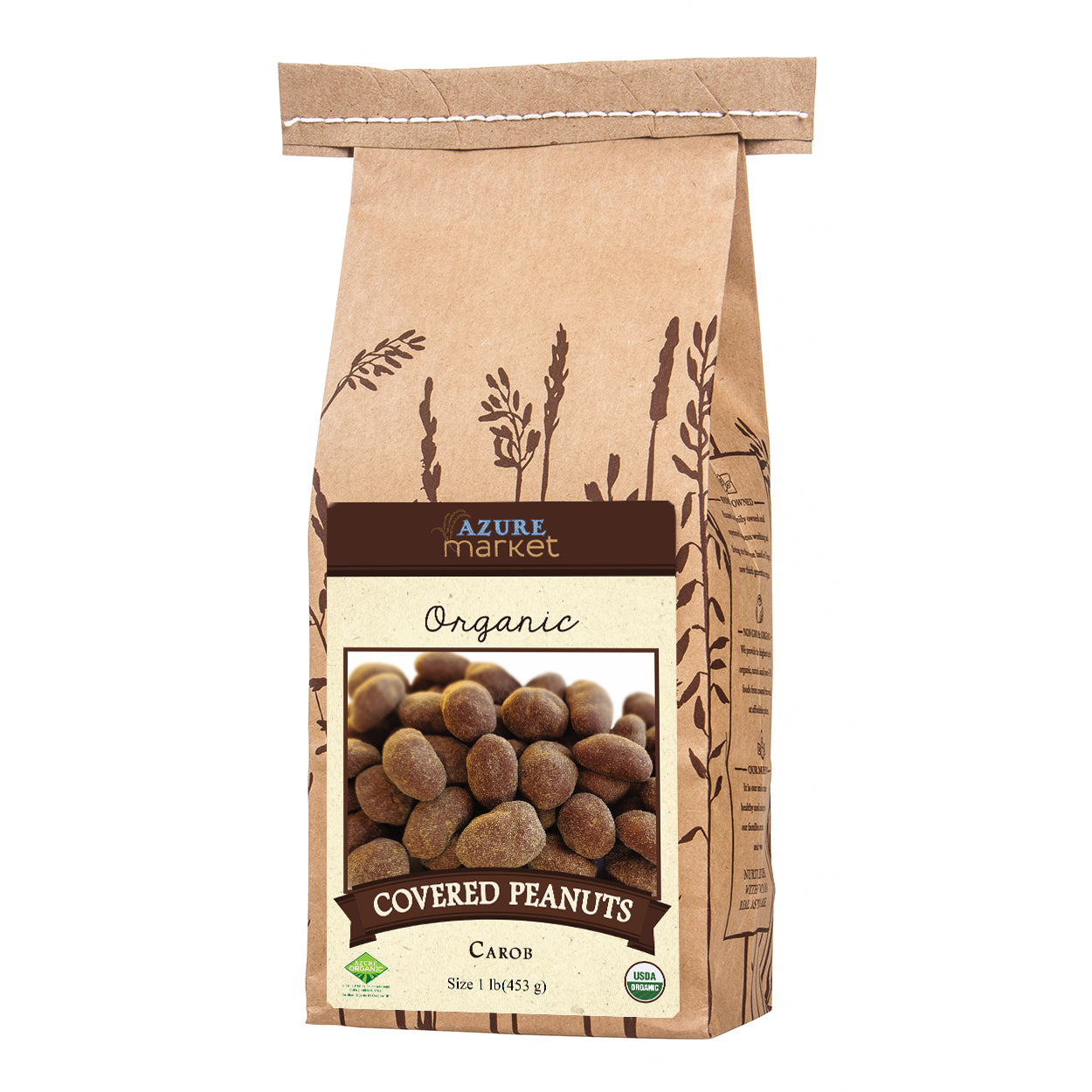 Carob Covered Peanuts, Organic