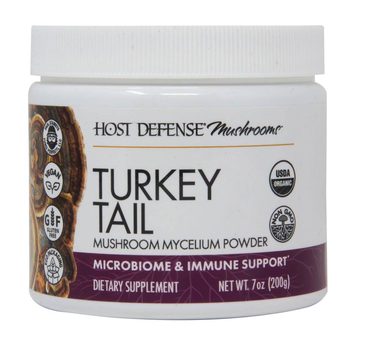 Turkey Tail Mushroom Mycelium Powder, Organic