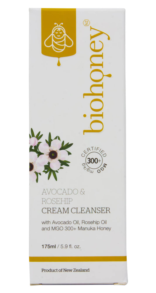 Face Cleanser, Cream, Avocado & Rosehip