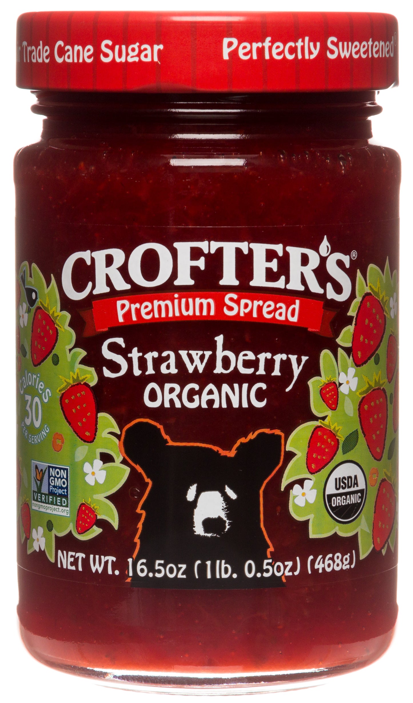 Strawberry Premium Spread, Organic