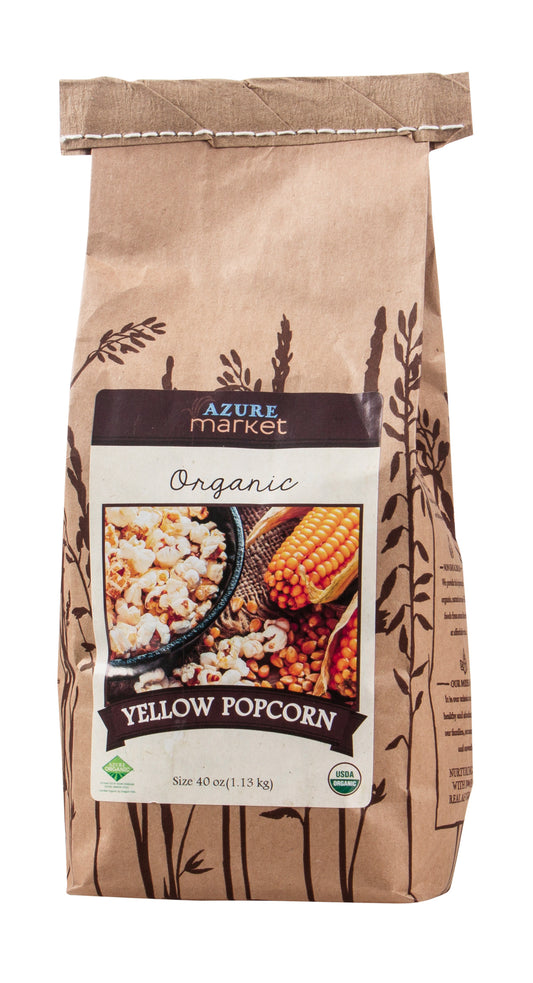 Popcorn, Yellow, Organic