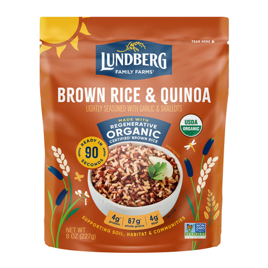Brown Rice & Quinoa, Ready to Heat, Organic
