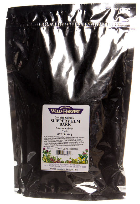 Slippery Elm Bark Powder, Organic