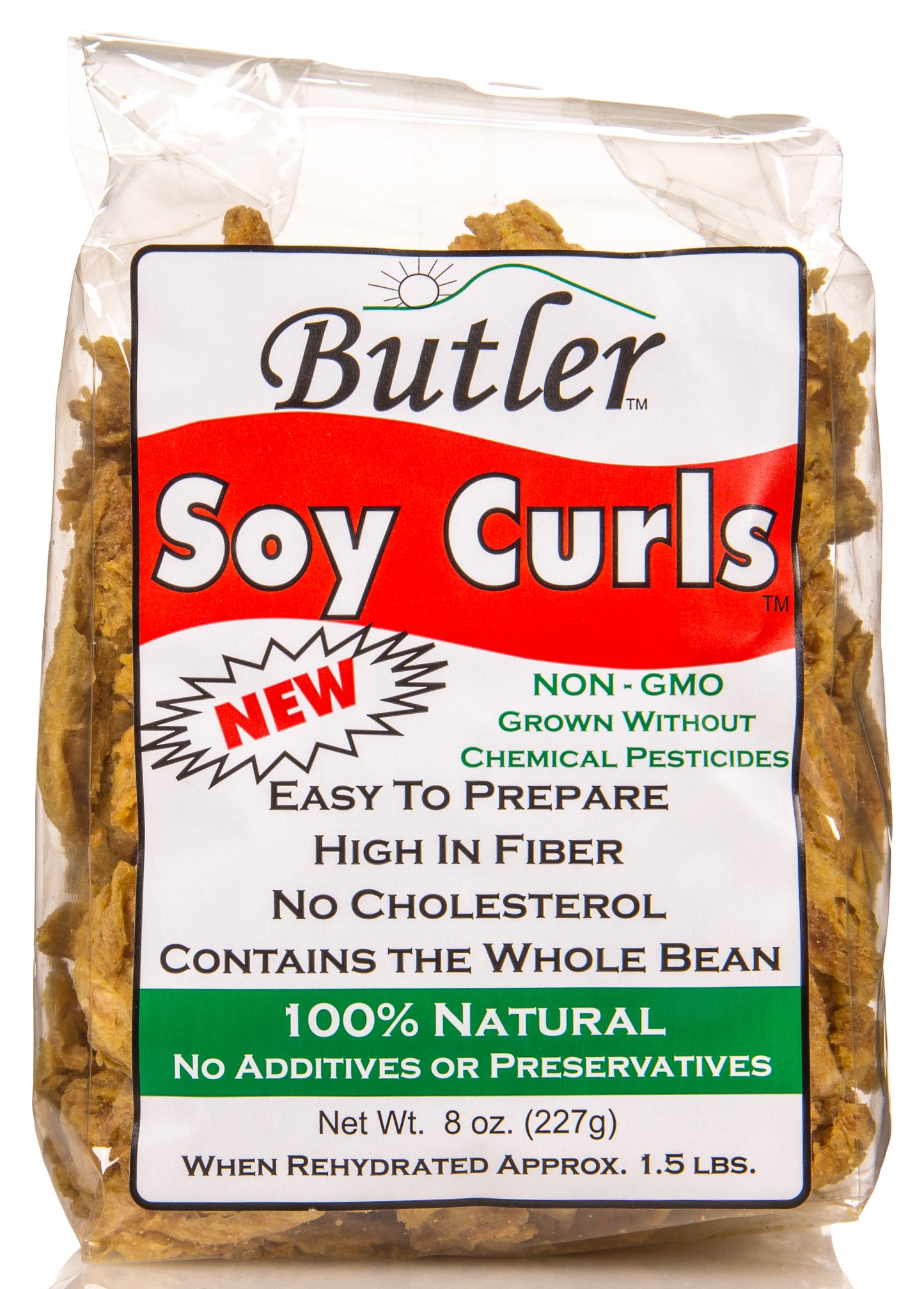 Soy CURLS, Natural, GMO Free