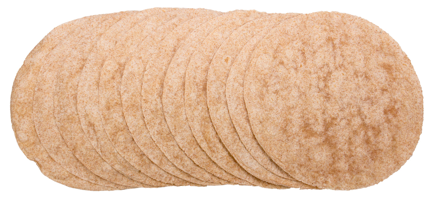 Tortillas 12 inch Whole Wheat Flour, Organic, Frozen
