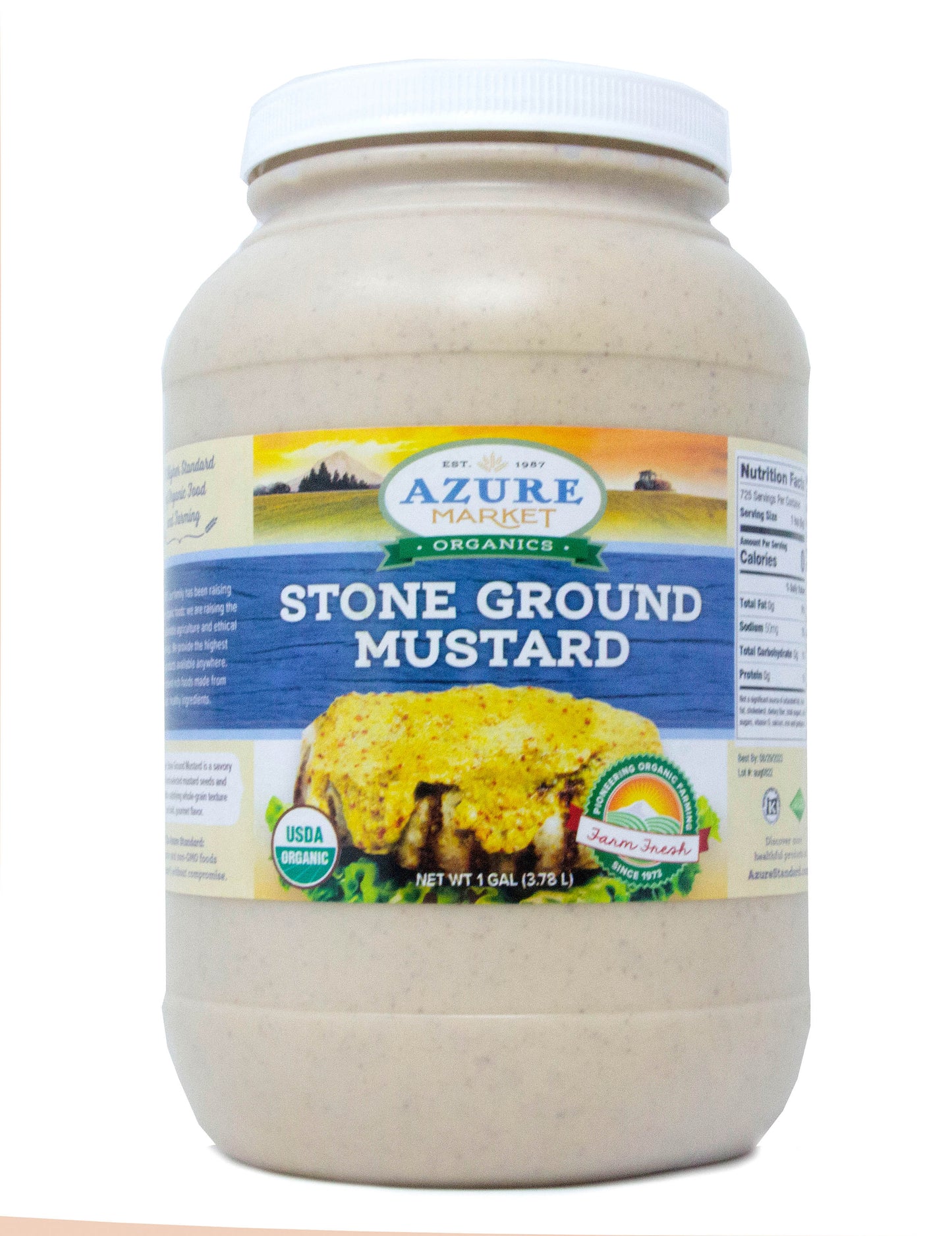 Stoneground Mustard, Organic