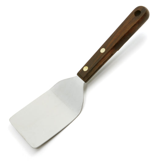 7.5 inch Stainless Steel Spatula, Wood handle
