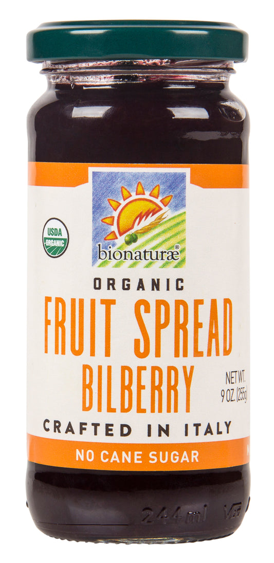 Bilberry Fruit Spread, Organic