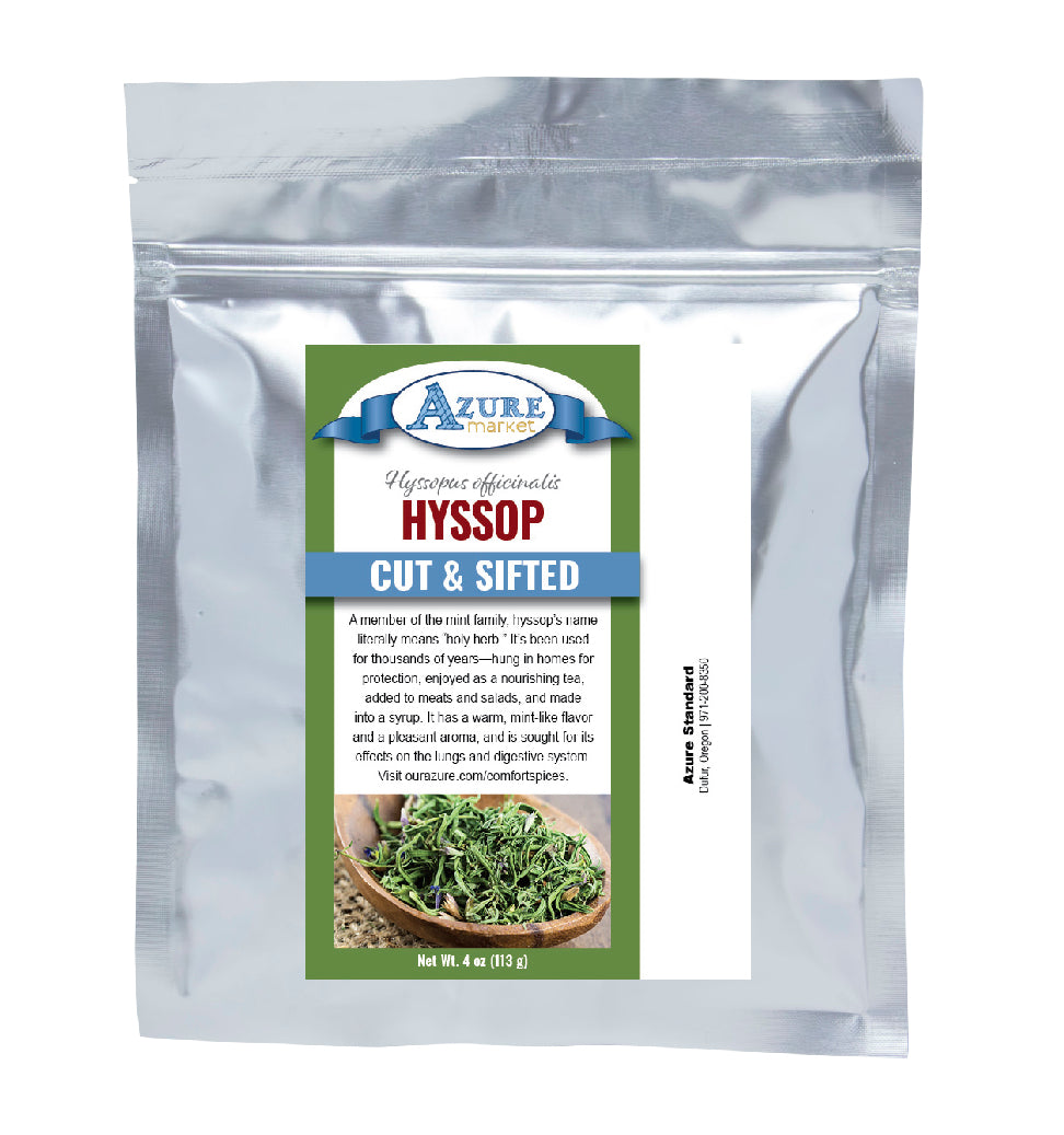 Hyssop, Cut & Sifted