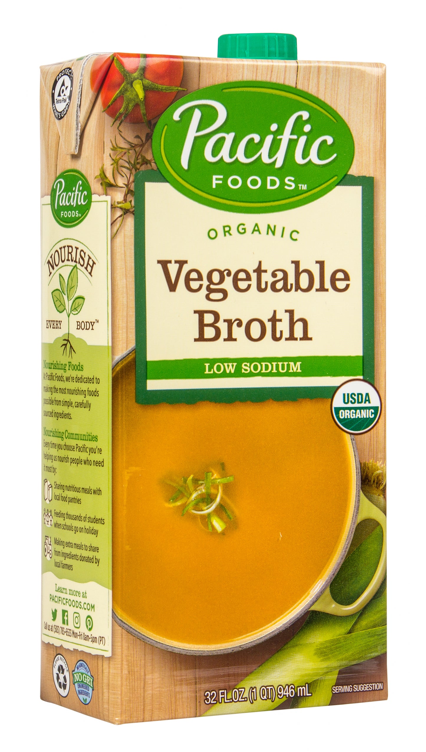 Vegetable Broth, Low Sodium, Organic
