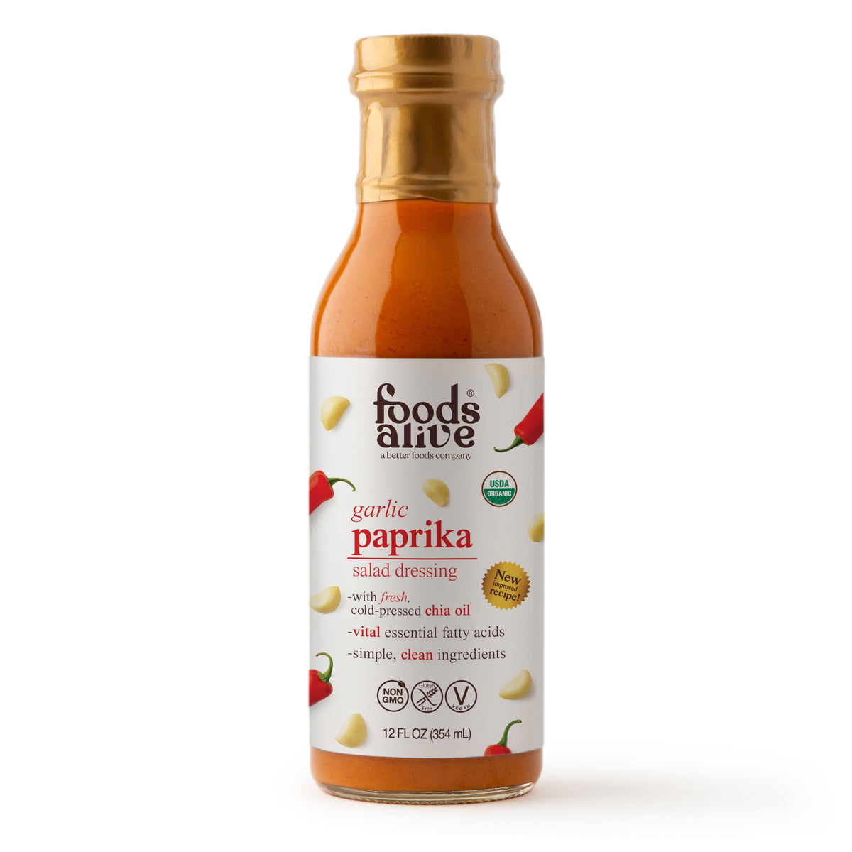 Garlic Paprika, Superfood Dressing, Organic