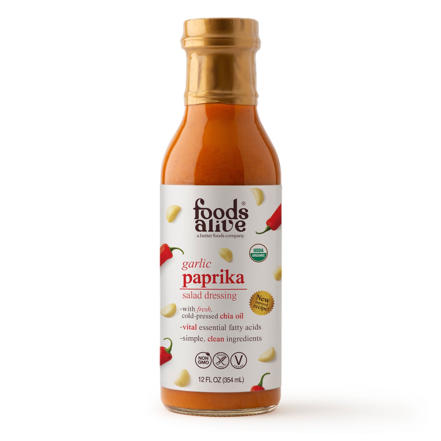 Garlic Paprika, Superfood Dressing, Organic
