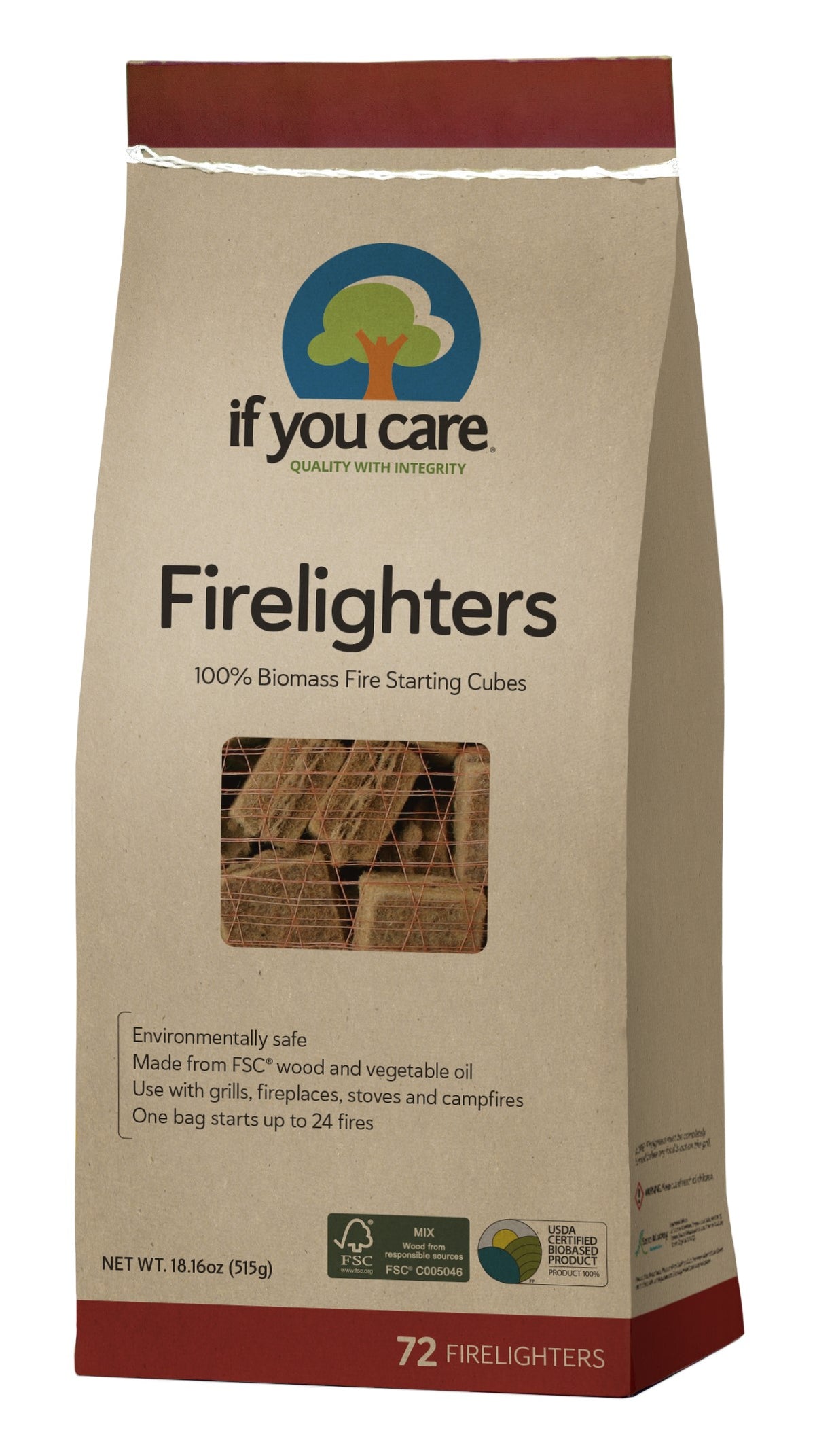 @Firelighters, 100% Biomass