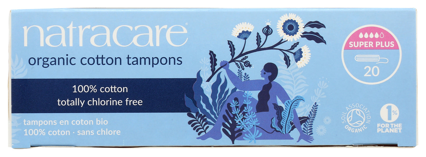 Super Plus Tampons, Organic