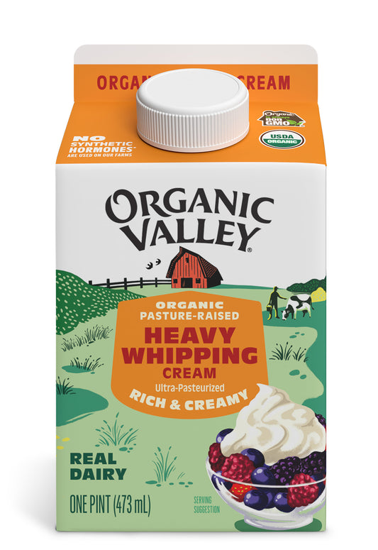 Heavy Whipping Cream, Ultra Pasteurized, Organic