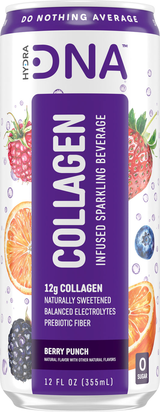 Sparkling Collagen Water, Berry Patch