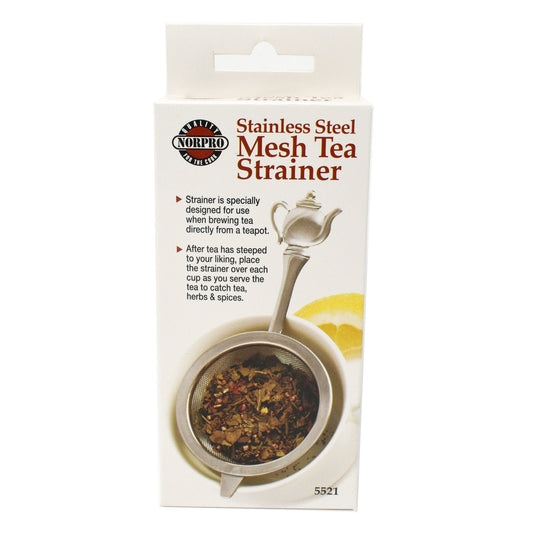 Mesh Tea Strainer, Stainless Steel
