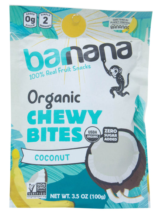 @Banana Bites, Coconut, Organic