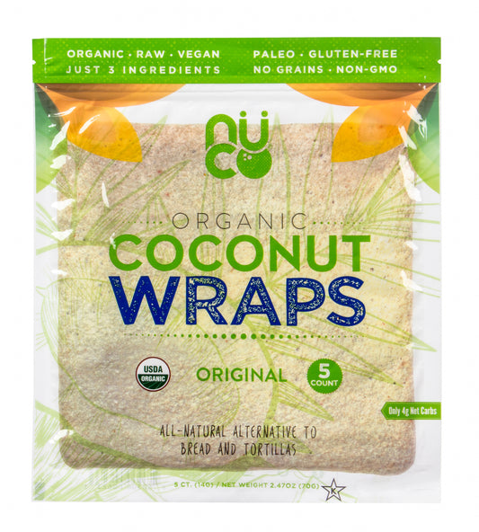 Paleo Coconut Wraps, Original, Organic