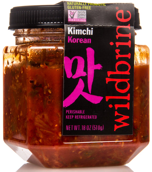 Kimchi, Raw, Fermented, Korean Style
